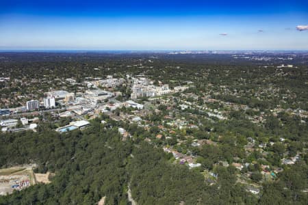 Aerial Image of HORNSBY AND WAITARA