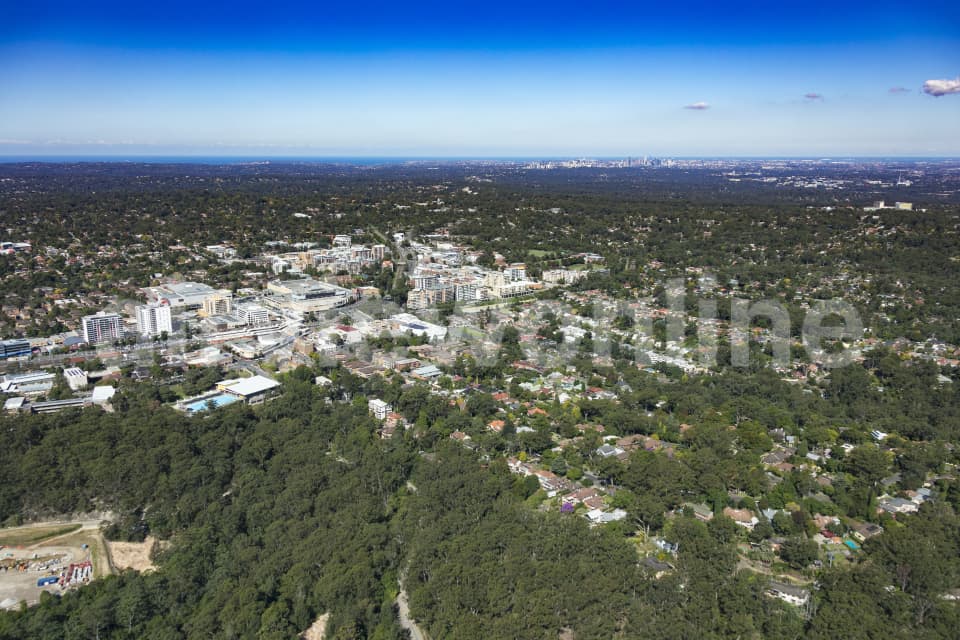 Aerial Image of Hornsby And Waitara