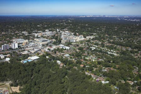 Aerial Image of HORNSBY AND WAITARA