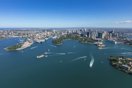 Aerial Image of SYDNEY HARBOUR