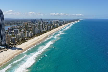 Aerial Image of SURFERS PARADISE LOOKING NORTH