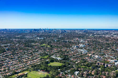 Aerial Image of HURLSTONE PARK