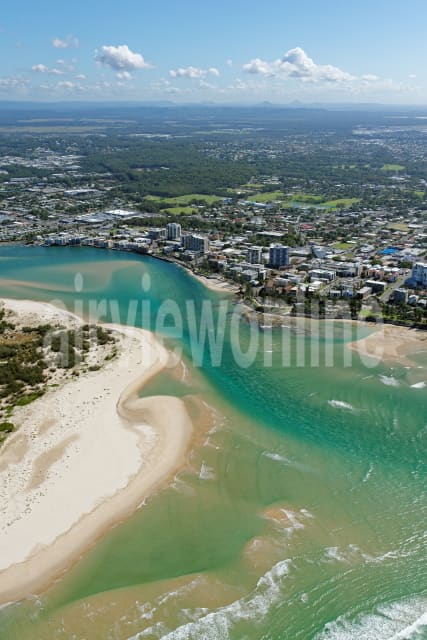 Aerial Image of Caloundra And Bribie Island, Looking North-West
