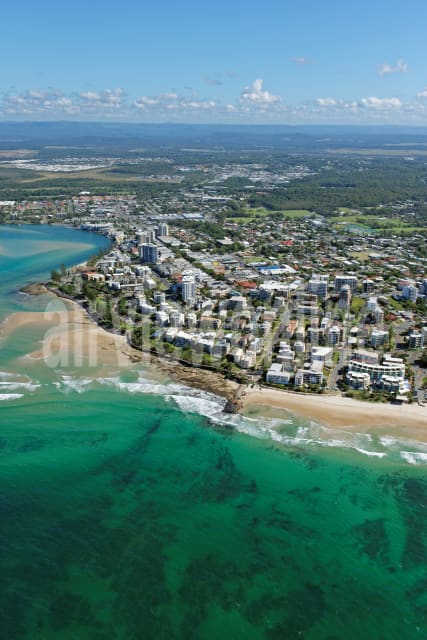 Aerial Image of Kings Beach Looking North-West To Caloundra