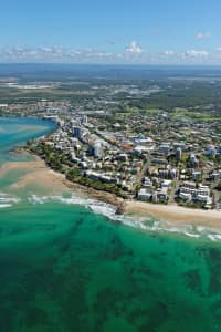 Aerial Image of KINGS BEACH LOOKING NORTH-WEST TO CALOUNDRA