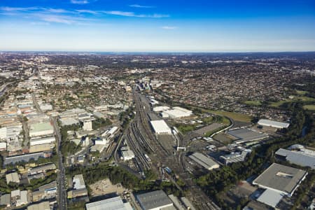 Aerial Image of AUBURN LATE AFTERNOON