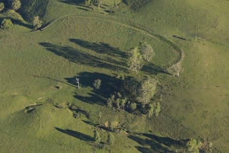 Aerial Image of MULGOA COUNTRY SIDE IN THE LATE AFTERNOON