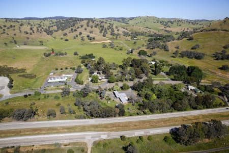 Aerial Image of DOG ON THE TUCKER BOX, GUNDAGAI