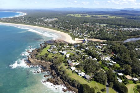 Aerial Image of MOSSY POINT HEADLAND