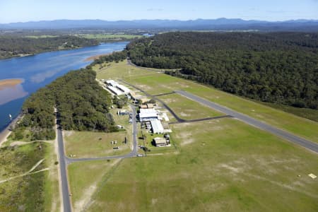 Aerial Image of MORUYA AIRPORT
