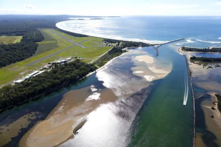 Aerial Image of MORUYA AIRPORT