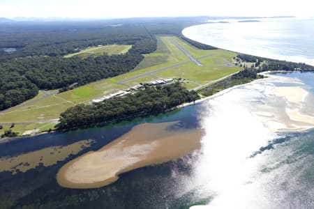 Aerial Image of MORUYA AIRPORT