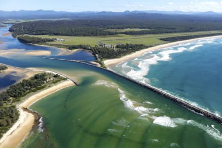 Aerial Image of MORUYA AIRPORT
