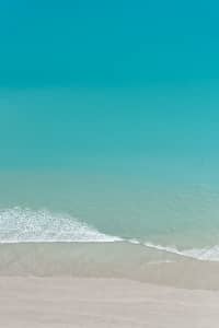 Aerial Image of CABLE BEACH WATERS AND SAND, LOOKING STRAIGHT DOWN