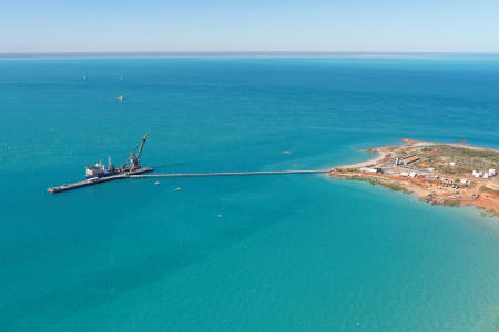 Aerial Image of PORT OF BROOME LOOKING SOUTH