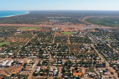 Aerial Image of BROOME LOOKING NORTH