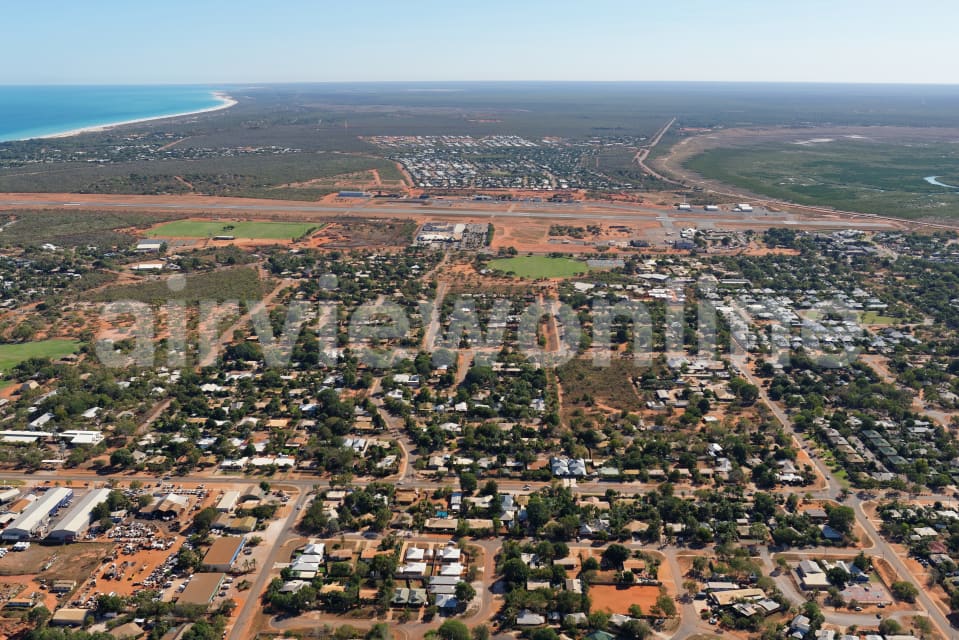 Aerial Image of Broome Looking North