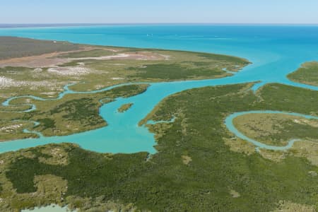 Aerial Image of DAMPIER CREEK LOOKING SOUTH-EAST