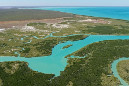 Aerial Image of DAMPIER CREEK LOOKING SOUTH-EAST
