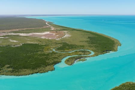 Aerial Image of DAMPIER CREEK LOOKING SOUTH-EAST