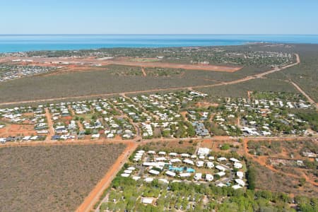 Aerial Image of CABLE BEACH TOWN LOOKING SOUTH