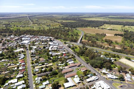 Aerial Image of GILGANDRA TOWNSHIP