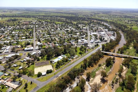 Aerial Image of GILGANDRA TOWNSHIP