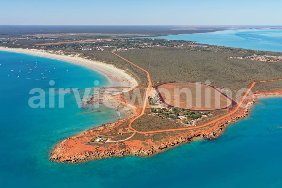 Aerial Image of Gantheaume Point Looking North-East
