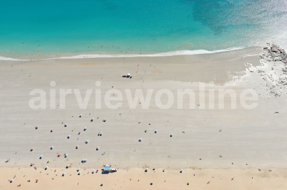 Aerial Image of Cable Beach, Looking Down