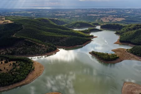 Aerial Image of MOUNT BOLD RESERVOIR LOOKING WEST