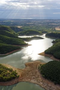 Aerial Image of MOUNT BOLD RESERVOIR LOOKING WEST