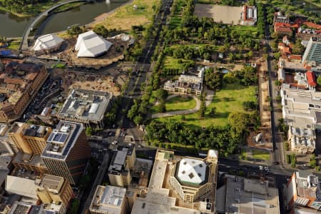 Aerial Image of GOVERNMENT HOUSE, PARLIAMENT HOUSE AND FESTIVAL CENTRE, ADELAIDE