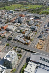 Aerial Image of MORPHETT STREET BRIDGE, LOOKING SOUTH-WEST OVER ADELAIDE