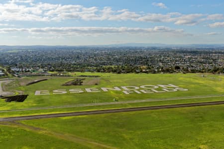 Aerial Image of ESSENDON AIRPORT LOOKING NORTH