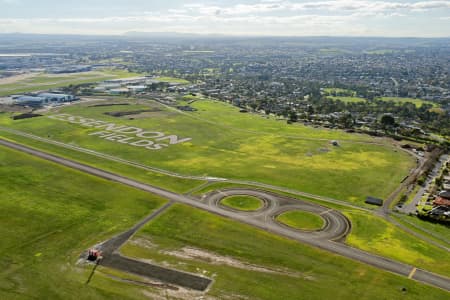 Aerial Image of ESSENDON AIRPORT LOOKING NORTH