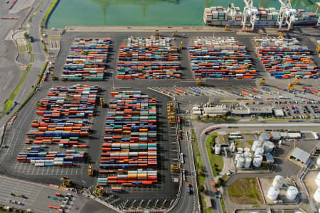 Aerial Image of COODE ISLAND SHIPPING CONTAINERS