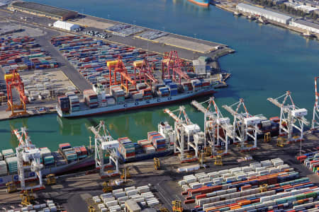 Aerial Image of COODE ISLAND SHIPPING CONTAINERS