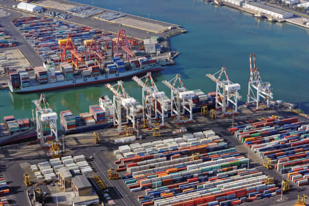 Aerial Image of COODE ISLAND SHIPPING CONTAINERS