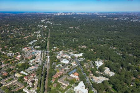 Aerial Image of TURRAMURRA