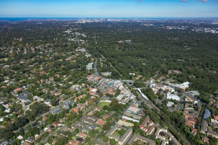 Aerial Image of TURRAMURRA