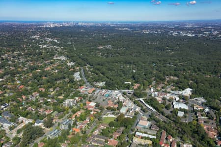 Aerial Image of TURRAMURRA