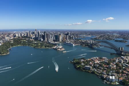 Aerial Image of KIRRIBILLI TO SYDNEY CBD