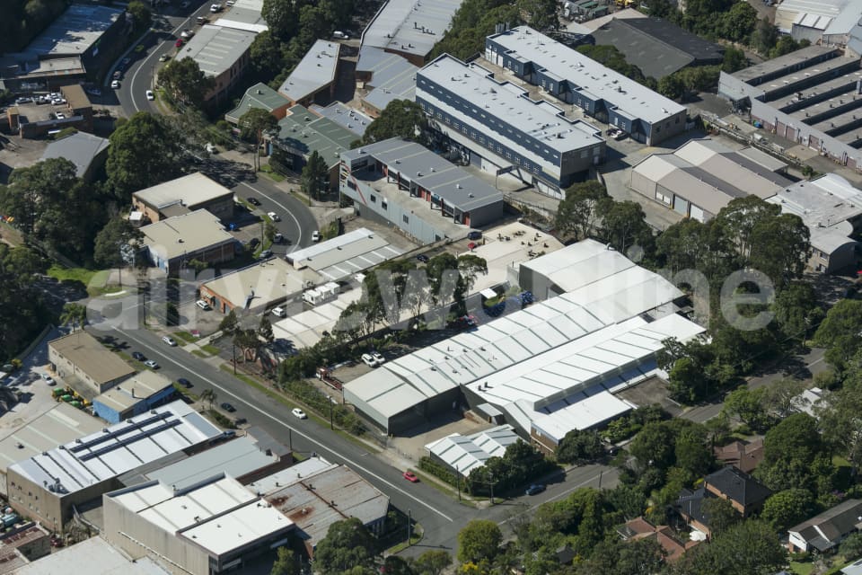 Aerial Image of Hornsby And Asquith Industrial