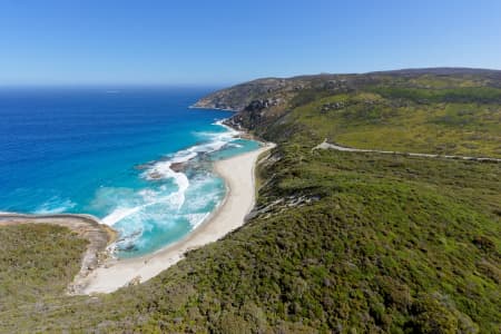 Aerial Image of SALMON BEACH LOOKING SOUTH