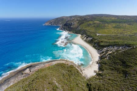 Aerial Image of SALMON BEACH LOOKING SOUTH