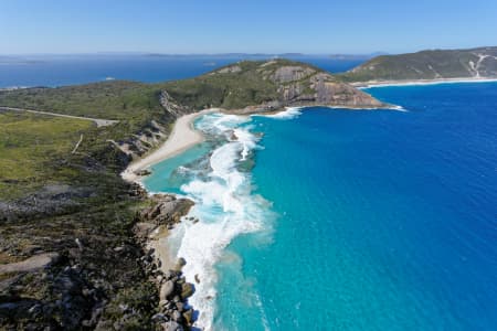 Aerial Image of SALMON BEACH LOOKING NORTH