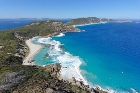 Aerial Image of SALMON BEACH LOOKING EAST