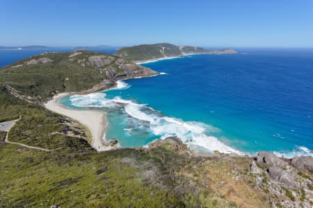 Aerial Image of SALMON BEACH LOOKING EAST