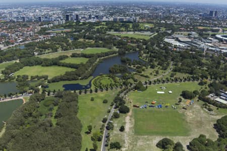 Aerial Image of CENTENIAL PARK SYDNEY