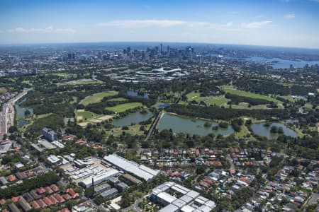 Aerial Image of RANDWICK AND CENTENIAL PARK